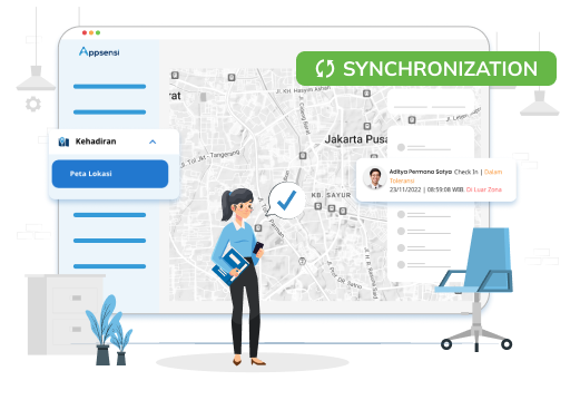 Attendance Management Illust 1